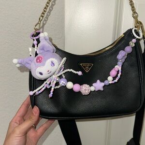 DIY Sanrio kuromi bag charm